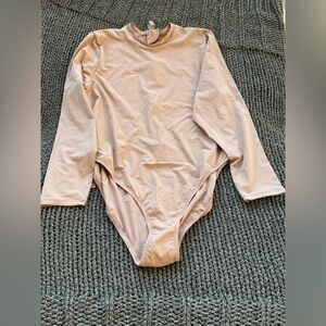 SKIMS Kids Light Beige Bodysuit